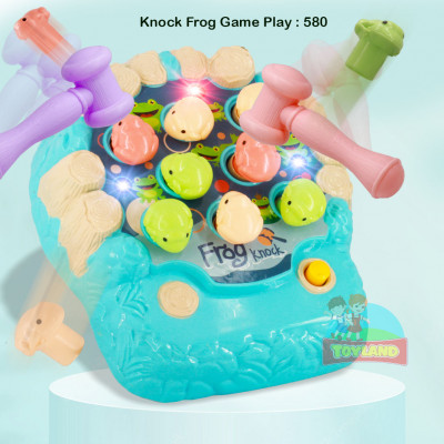 Knock Frog Game Play : 580